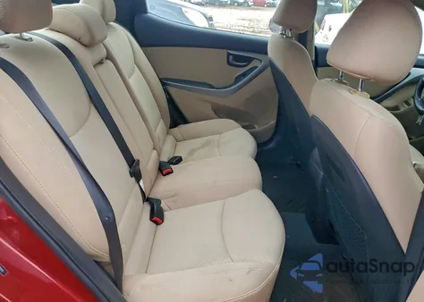 2013 Hyundai Elantra Gls из США, поврежденный, VIN 5NPDH4AE1DH385945